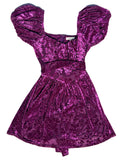Francesca's Crush Velvet Dress