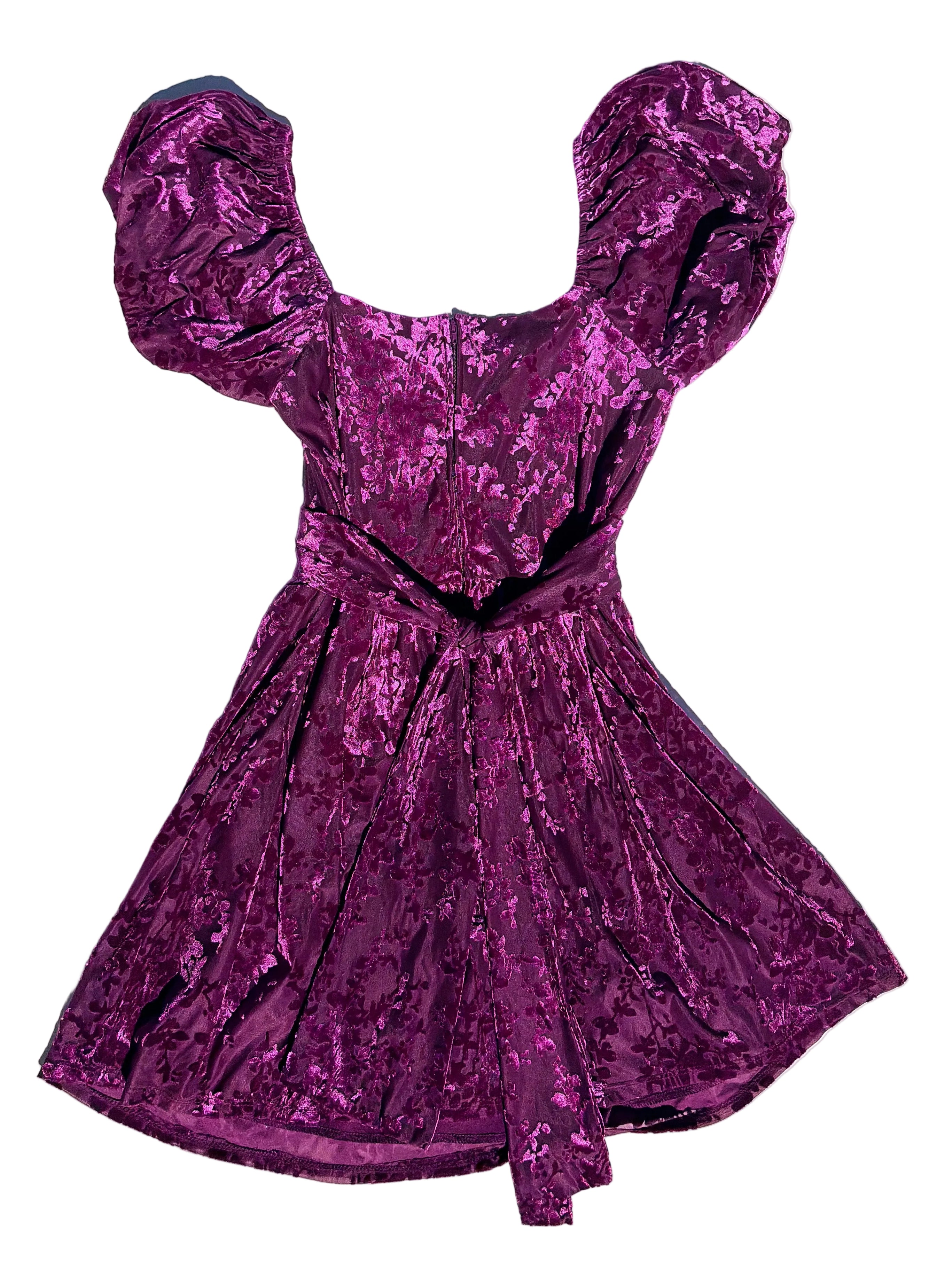 Francesca's Crush Velvet Dress