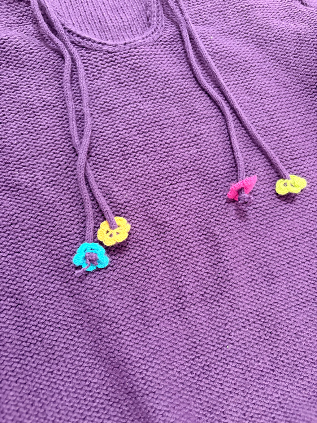 Purple Euro Knitted Sweater