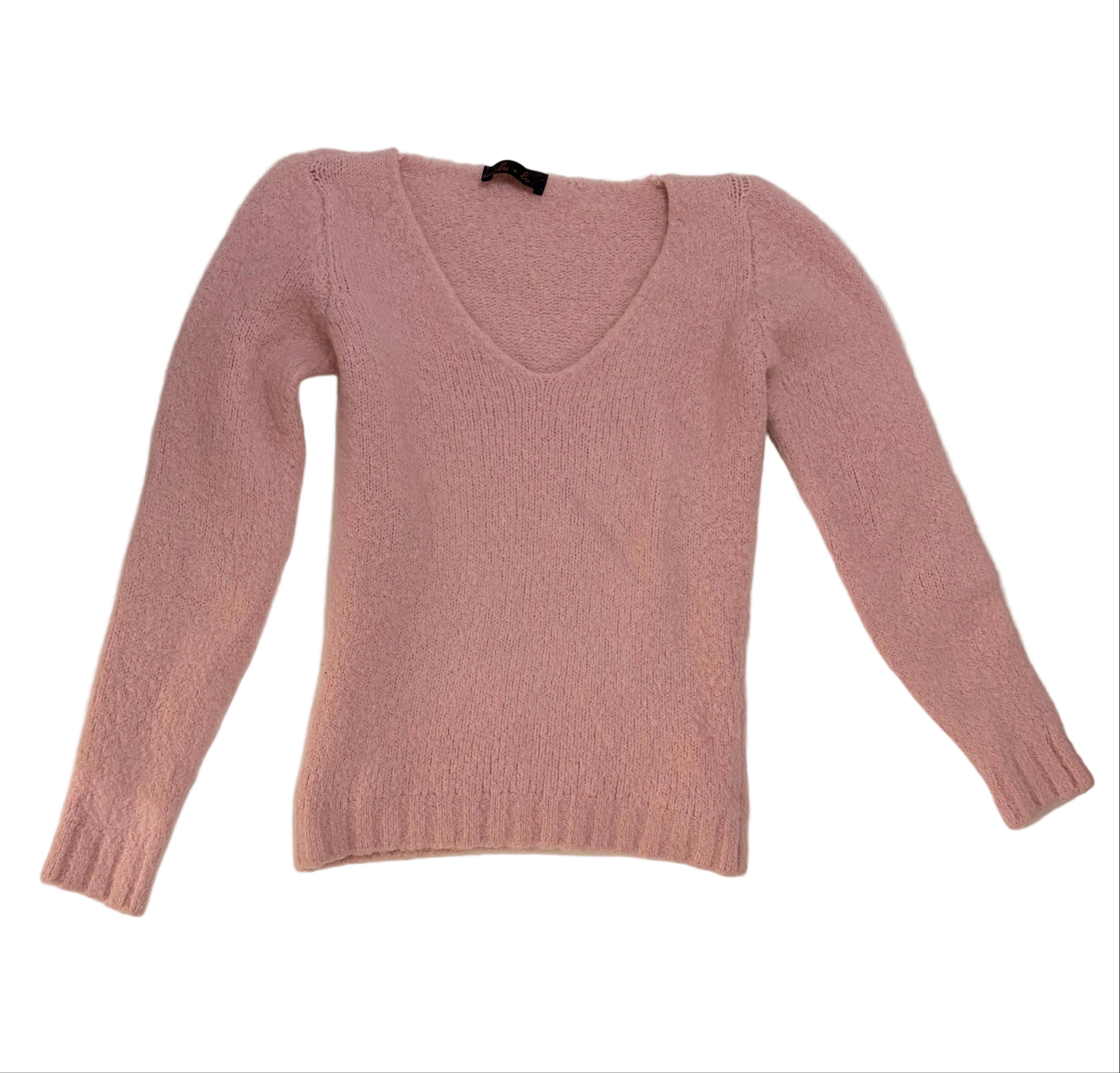 Pink Mohair Sweater