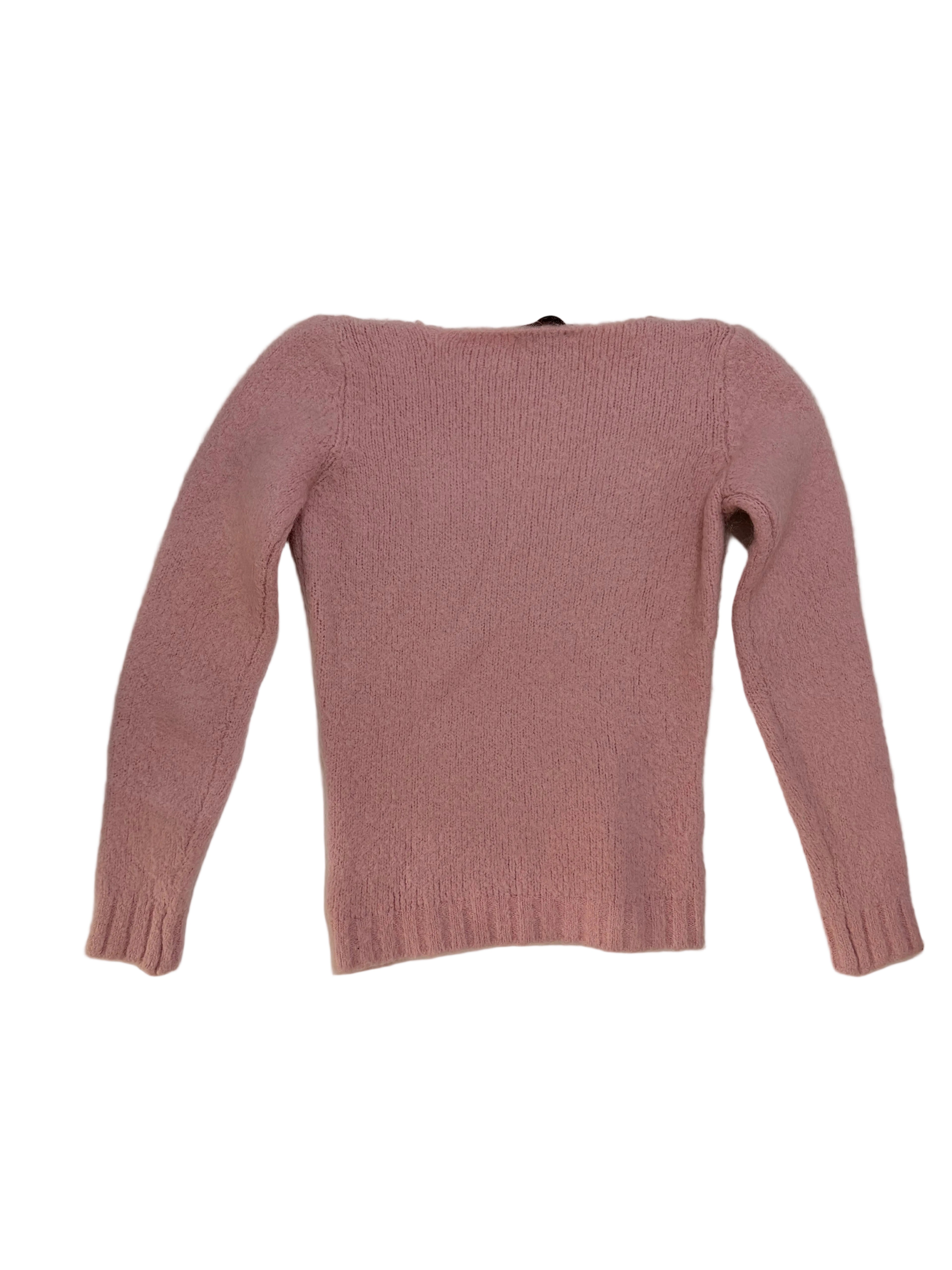 Pink Mohair Sweater